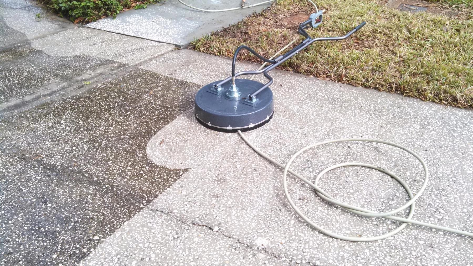 Nettoyage de béton