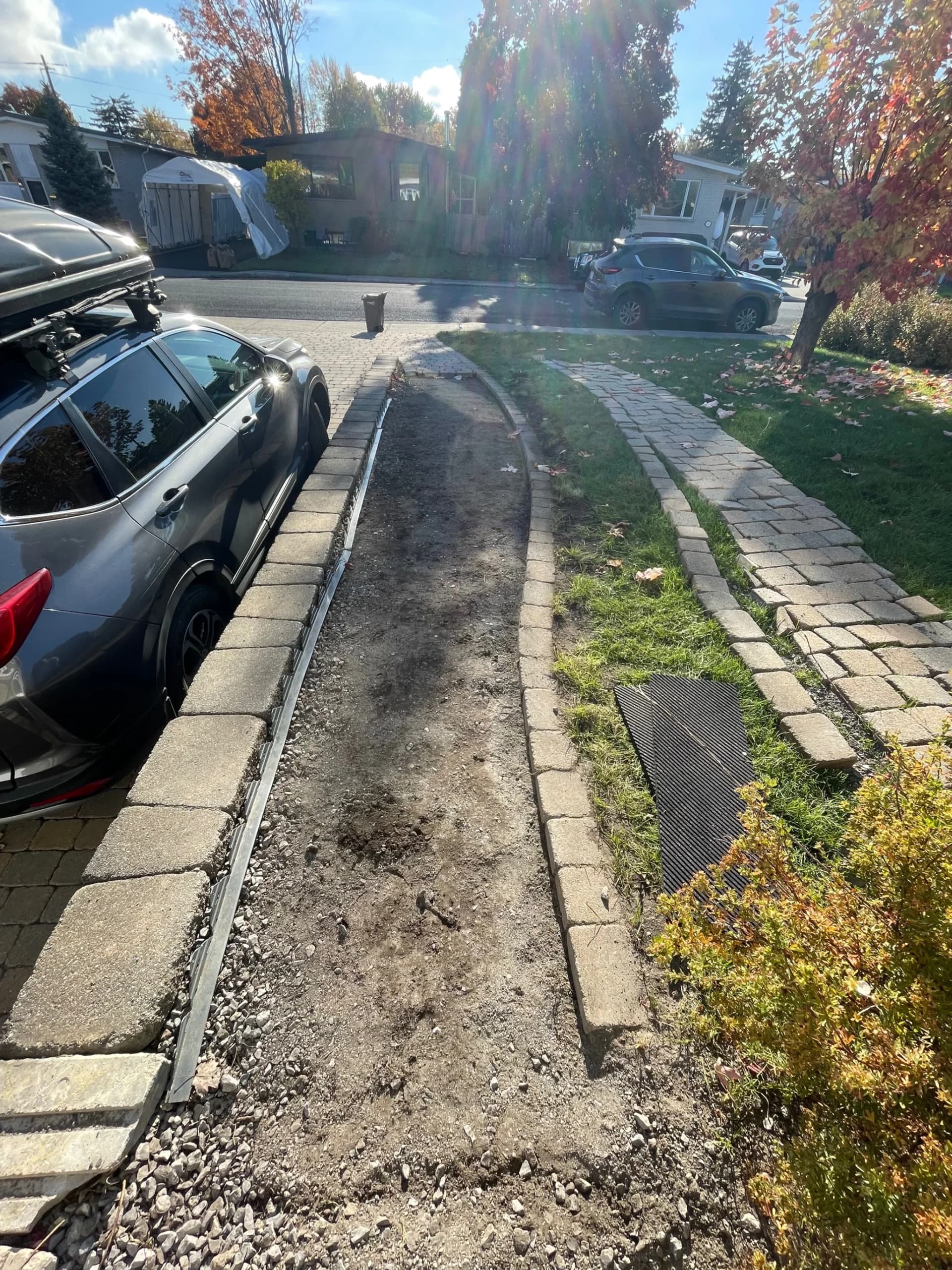 Avant — Projet — restauration complète